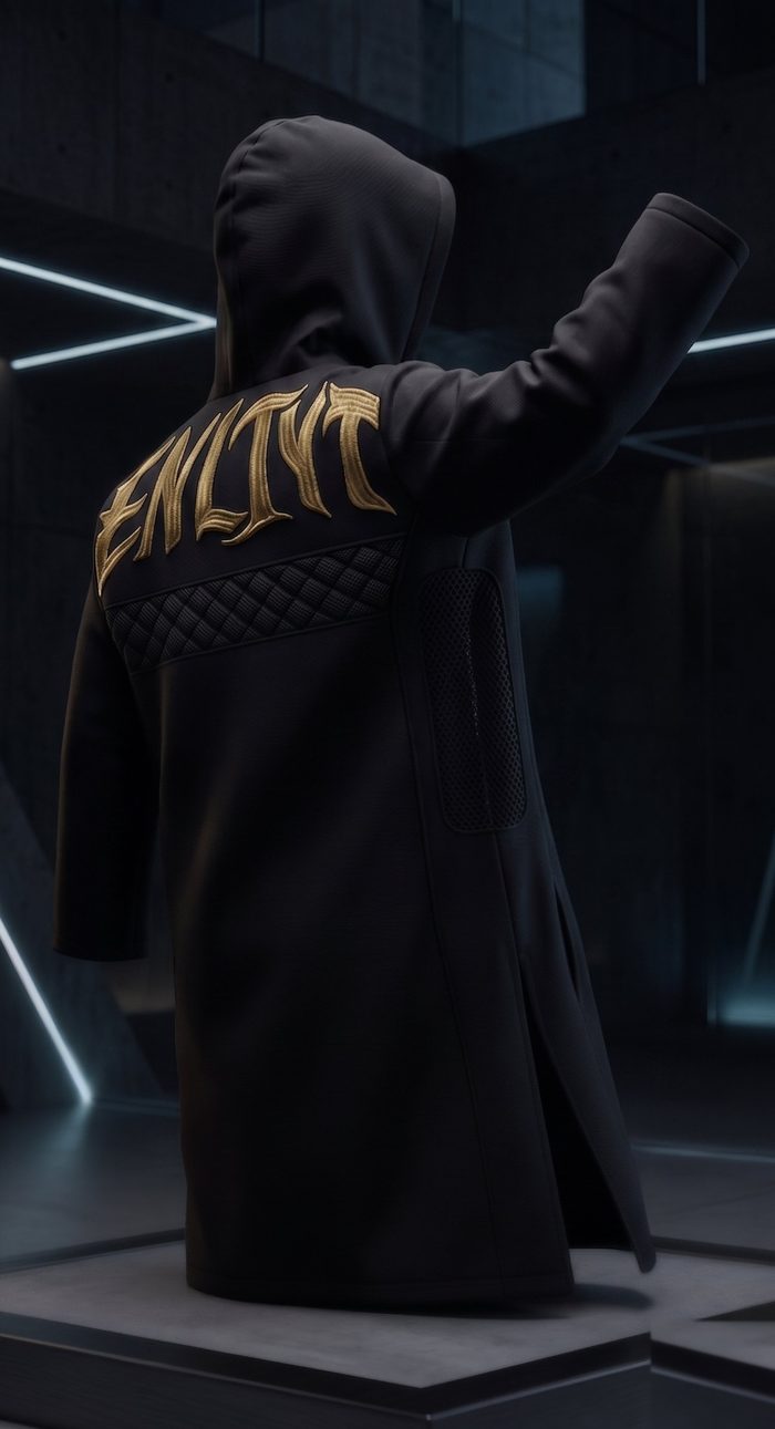 Perf Thobe Black Back